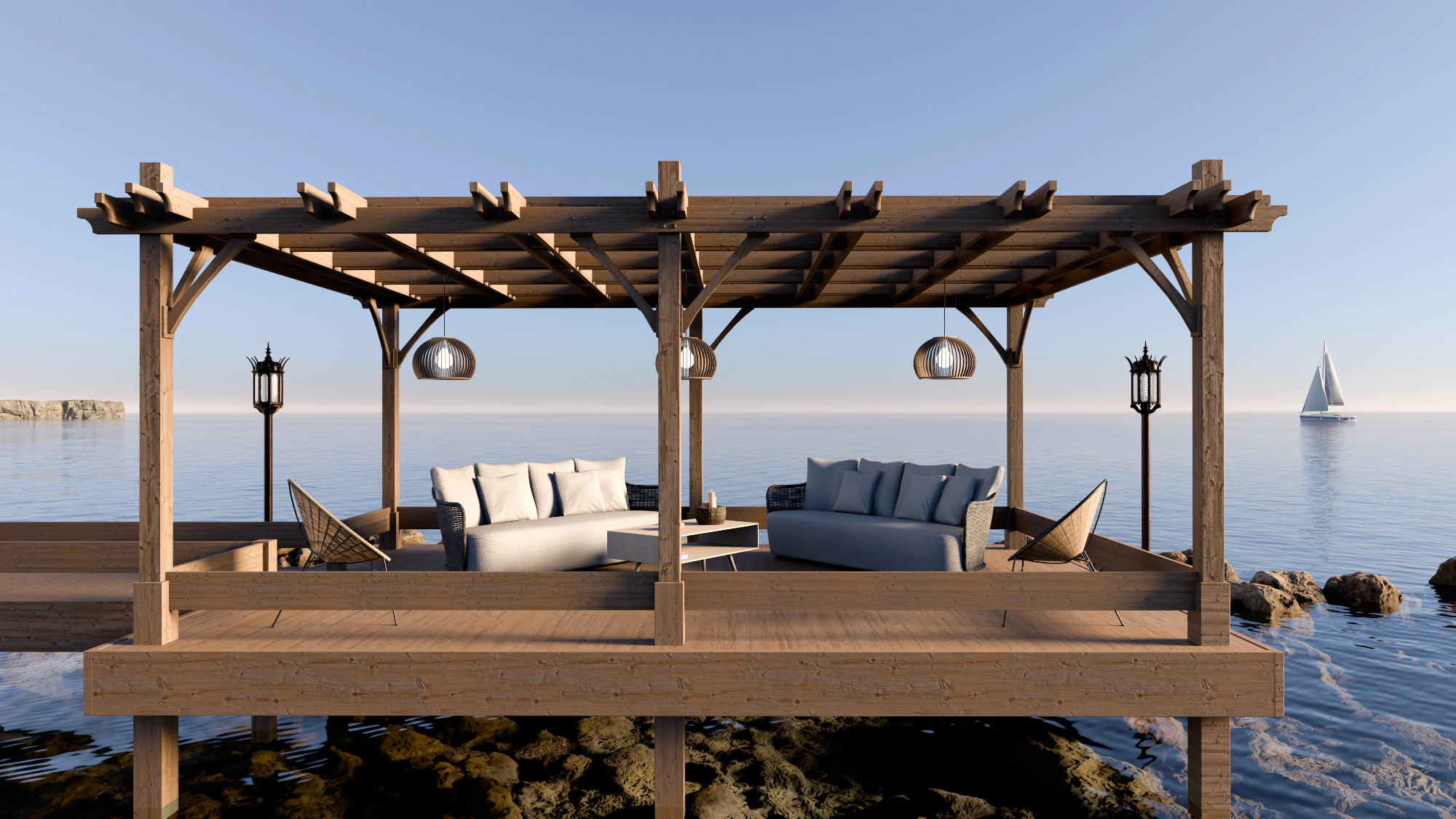 Končno je bioklimatska pergola prišla do izraza